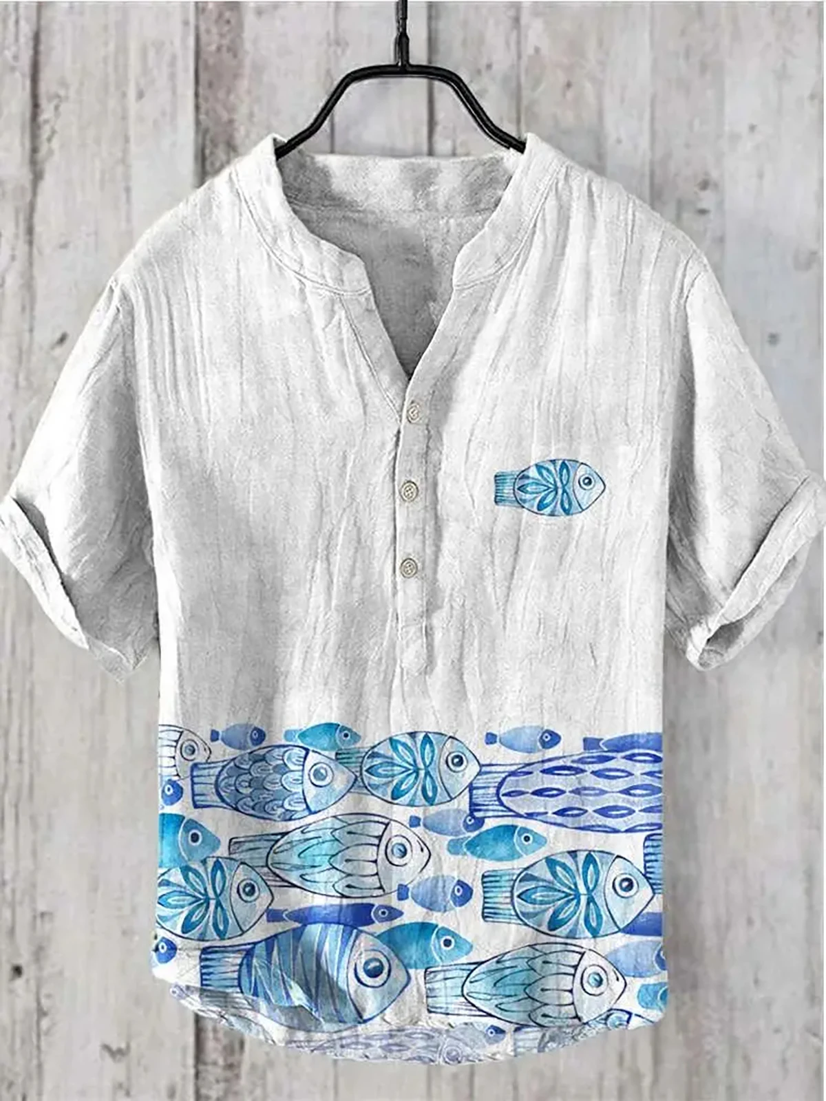 3D Printing News - 2024 New Men's Casual V-neck Three-button