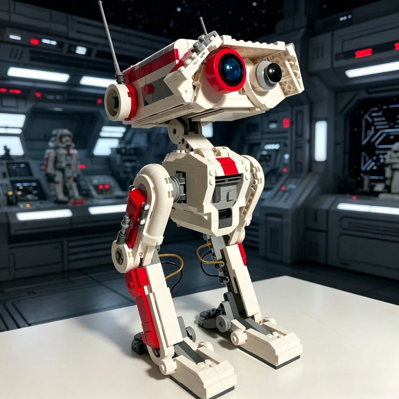 3D Printing Robot - Star Movie Bricks Fallen Order BD-1