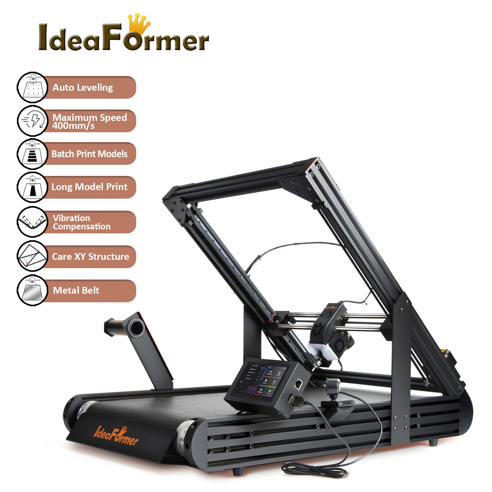 3D Printing Z Axis - IR3 V2 Belt Printer Infinite Z