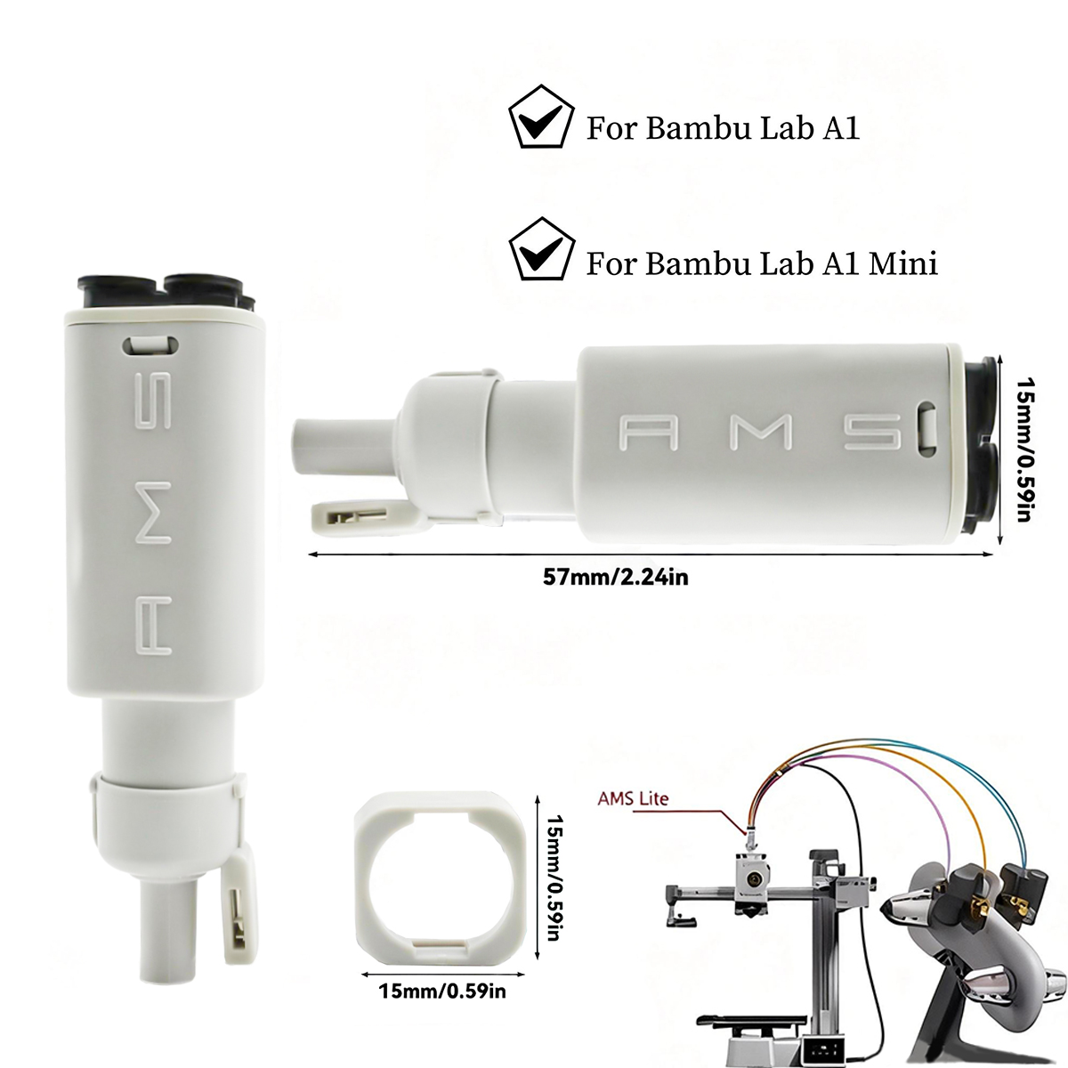 3D Printing Cnc - For Bambu Lab 3D Printer AMS
