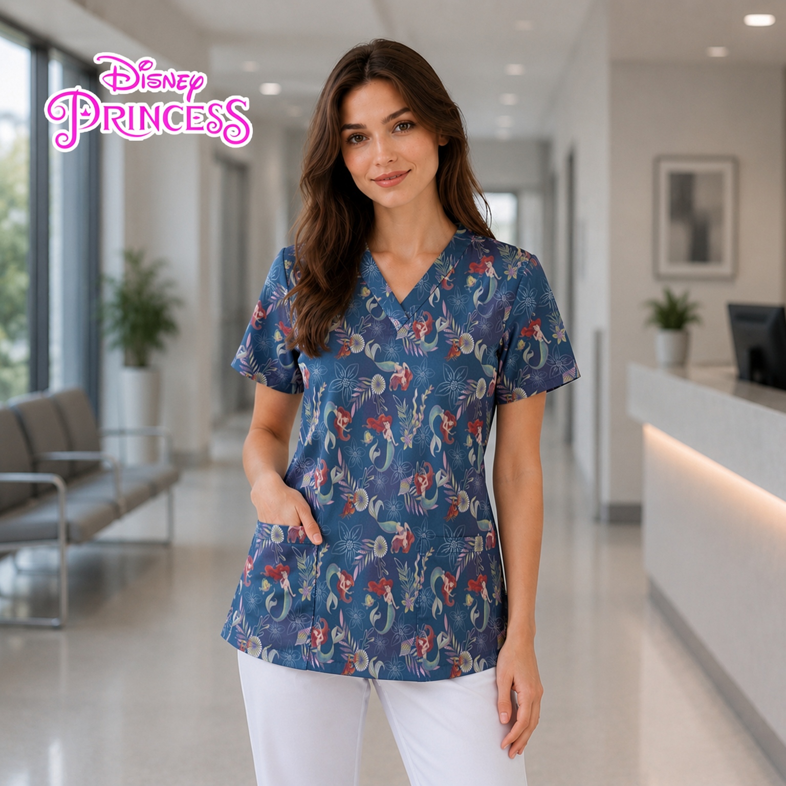 3D Printing News - Nurse Uniform Women's T-shirt Woman Clothing