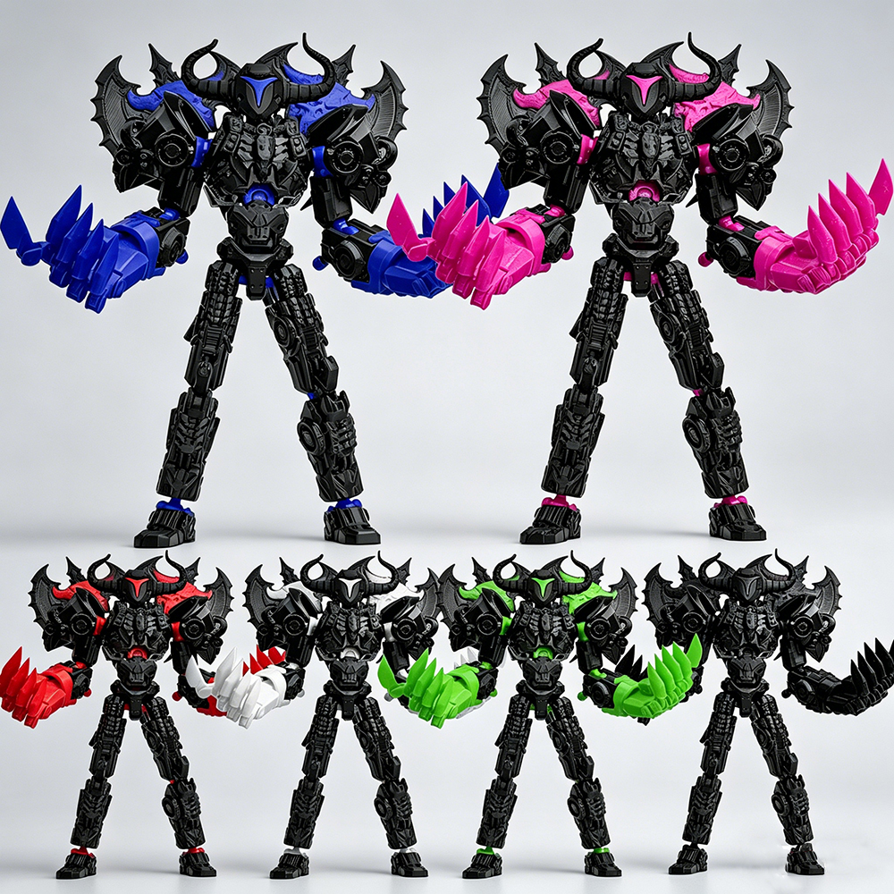 3D Printing Robot - 8Inch T13 Titan Demon Mecha Action