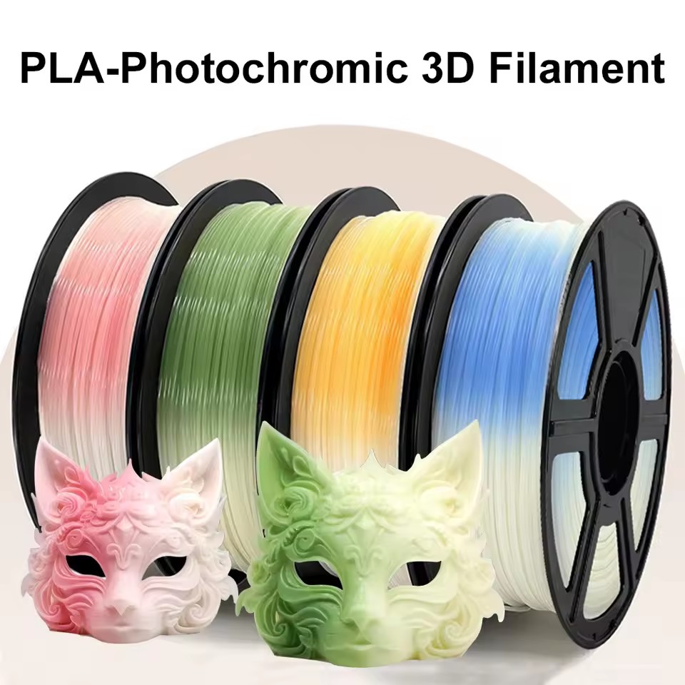 3D Printing News - UV Color Changing PLA Filament 1.75mm