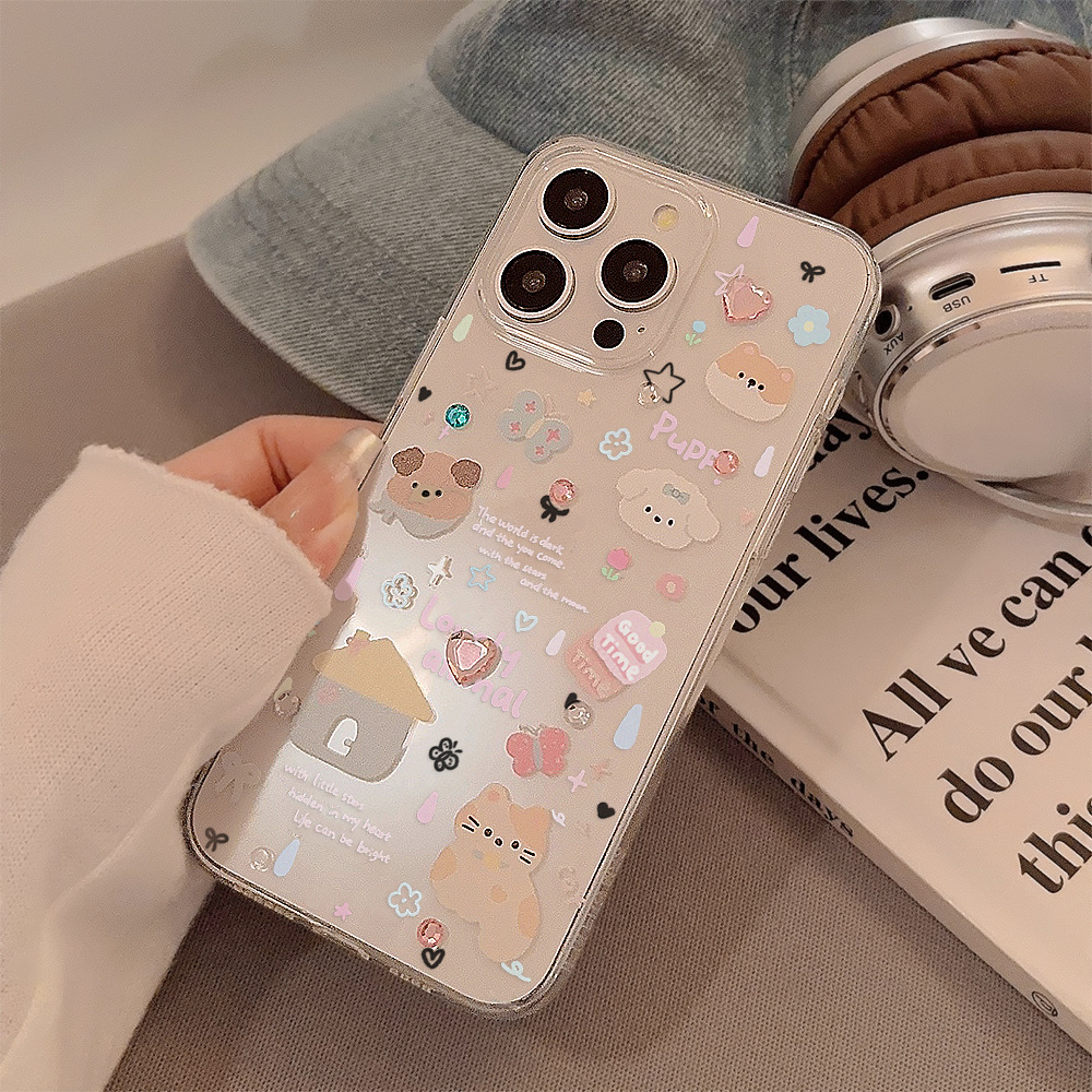 Cute Cartoon Puppy Shell Patte - 3D Printing Case のレビューと価格