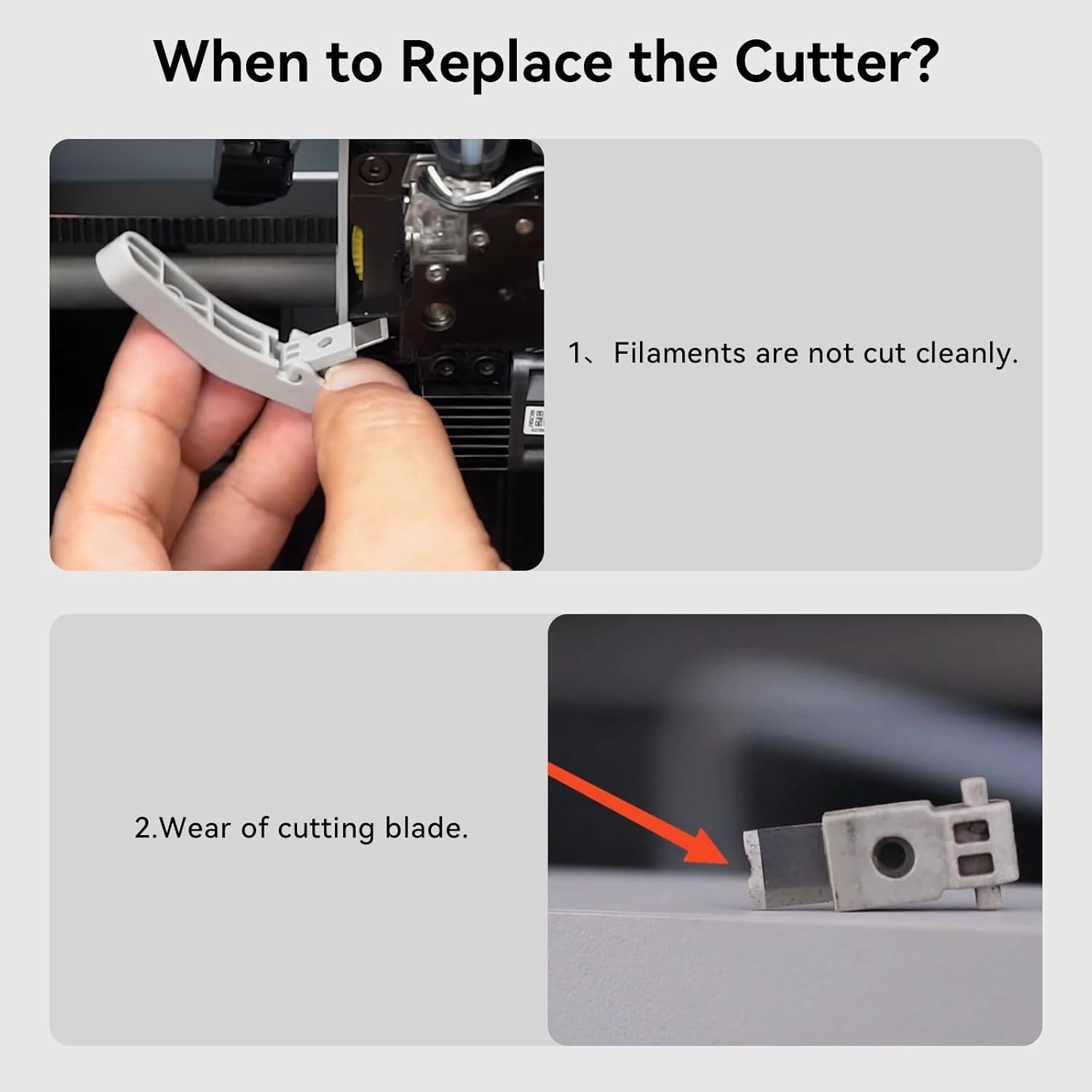 3PCS Replacement Filament Cutt - 3D Printing Cnc のレビューと価格