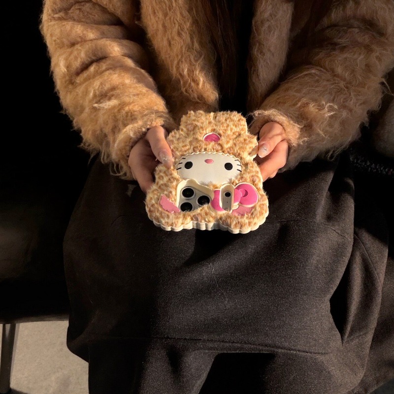 Cute 3D Hello Kitty Leopard Pl - 3D Printing Case のレビューと価格