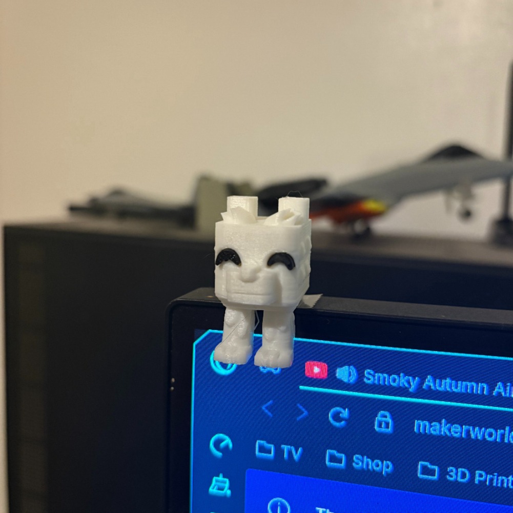 Cute Creeper Dog Computer Moni - 3D Printing Laptop のレビューと価格