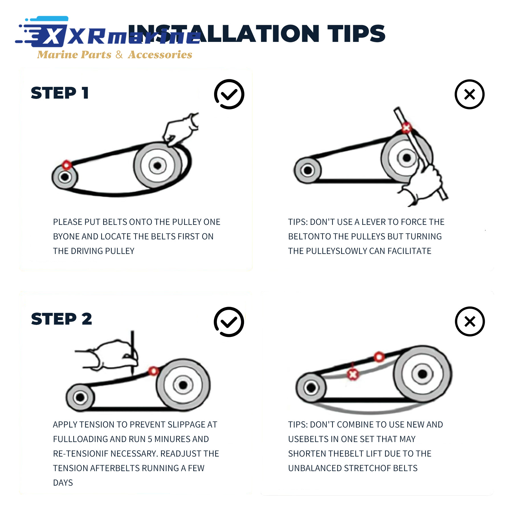 Outboard Timing Belt Fits for  - Timing Belt のレビューと価格