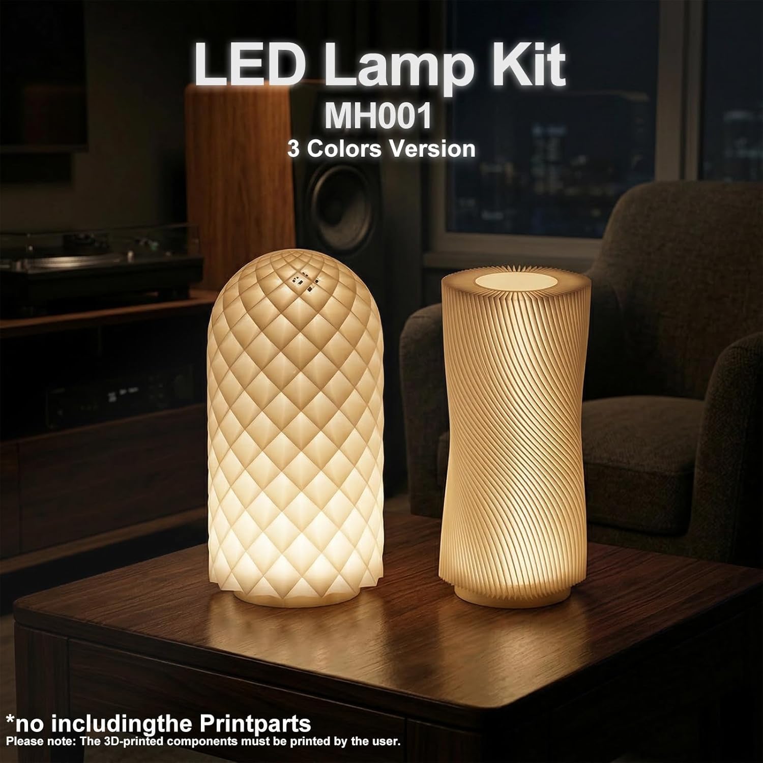 5PCS LED Lamp Kit 001 Three Co - 3D Printing Laptop のレビューと価格
