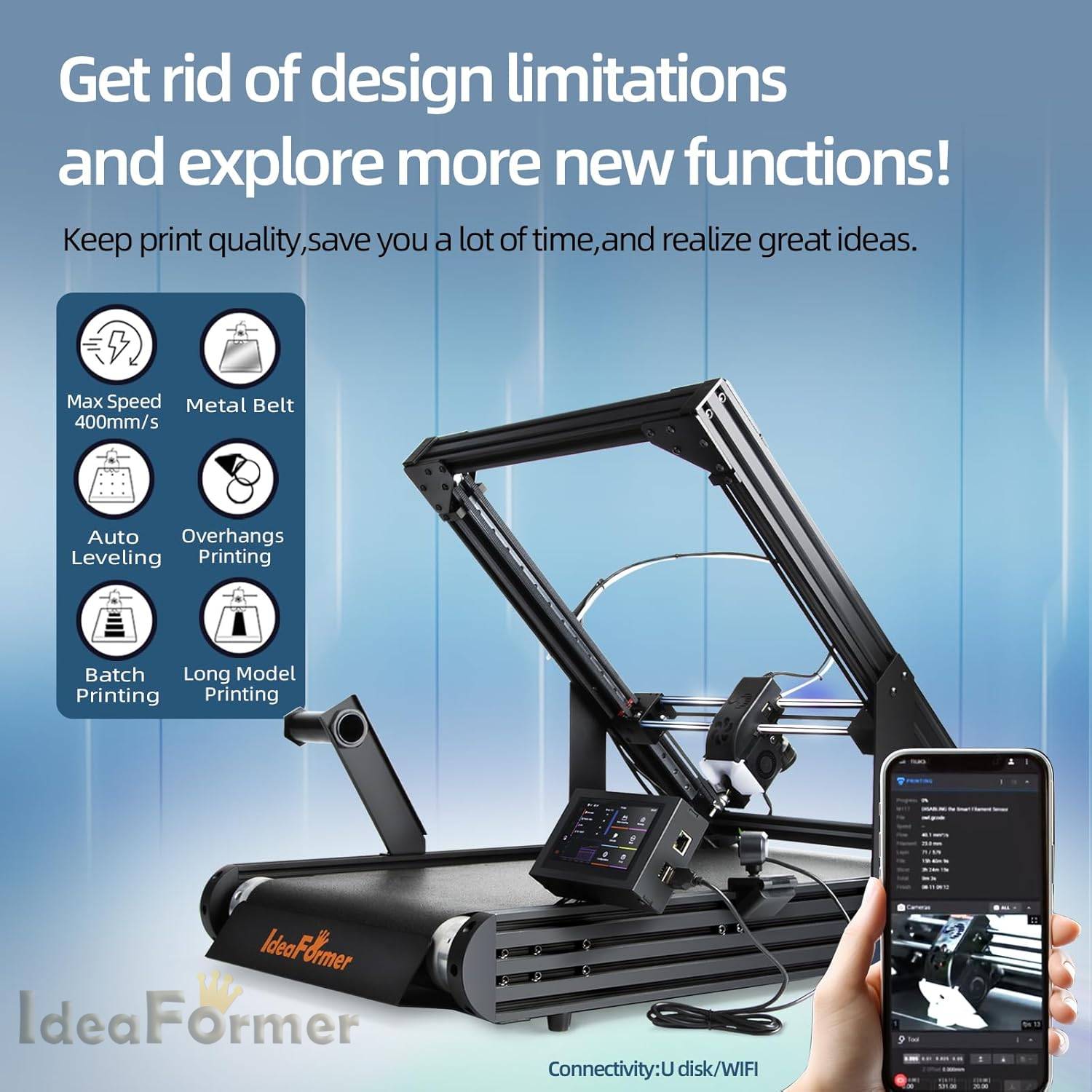 IdeaFormer IR3 V2 Conveyor Bel - 3D Printing Z Axis のレビューと価格