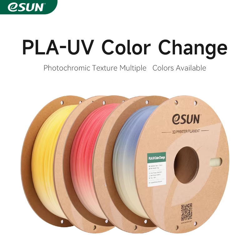 eSUN PLA Filament UV Color Cha - 3D Printing News のレビューと価格