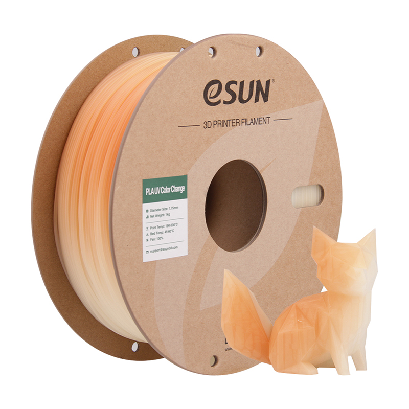 eSUN PLA Filament UV Color Cha - 3D Printing News のレビューと価格