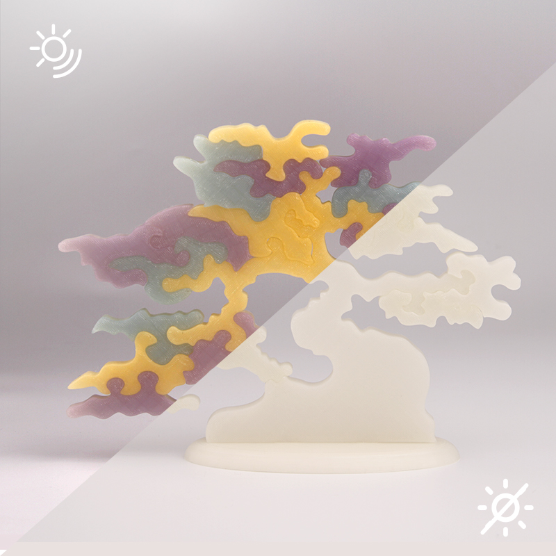 eSUN PLA Filament UV Color Cha - 3D Printing News のレビューと価格