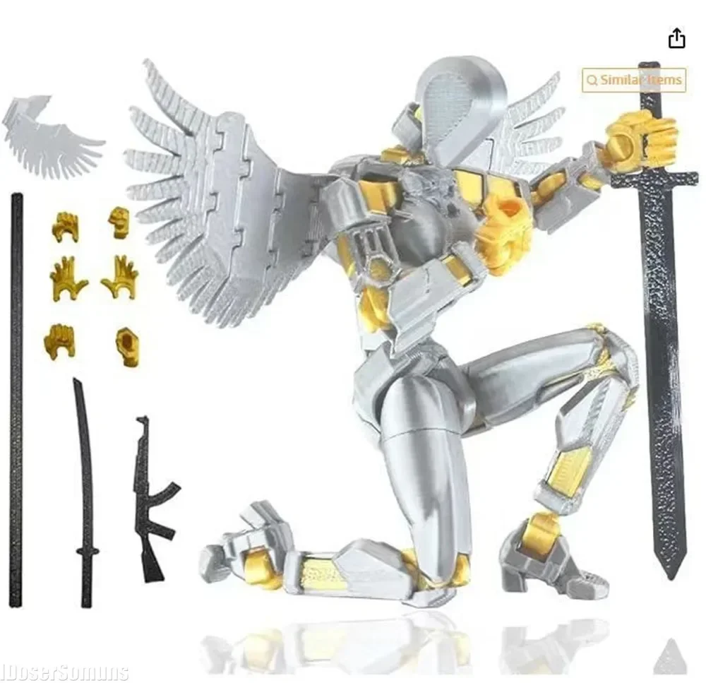 3D Printed Toys Action Figures - 3D Printing Robot のレビューと価格