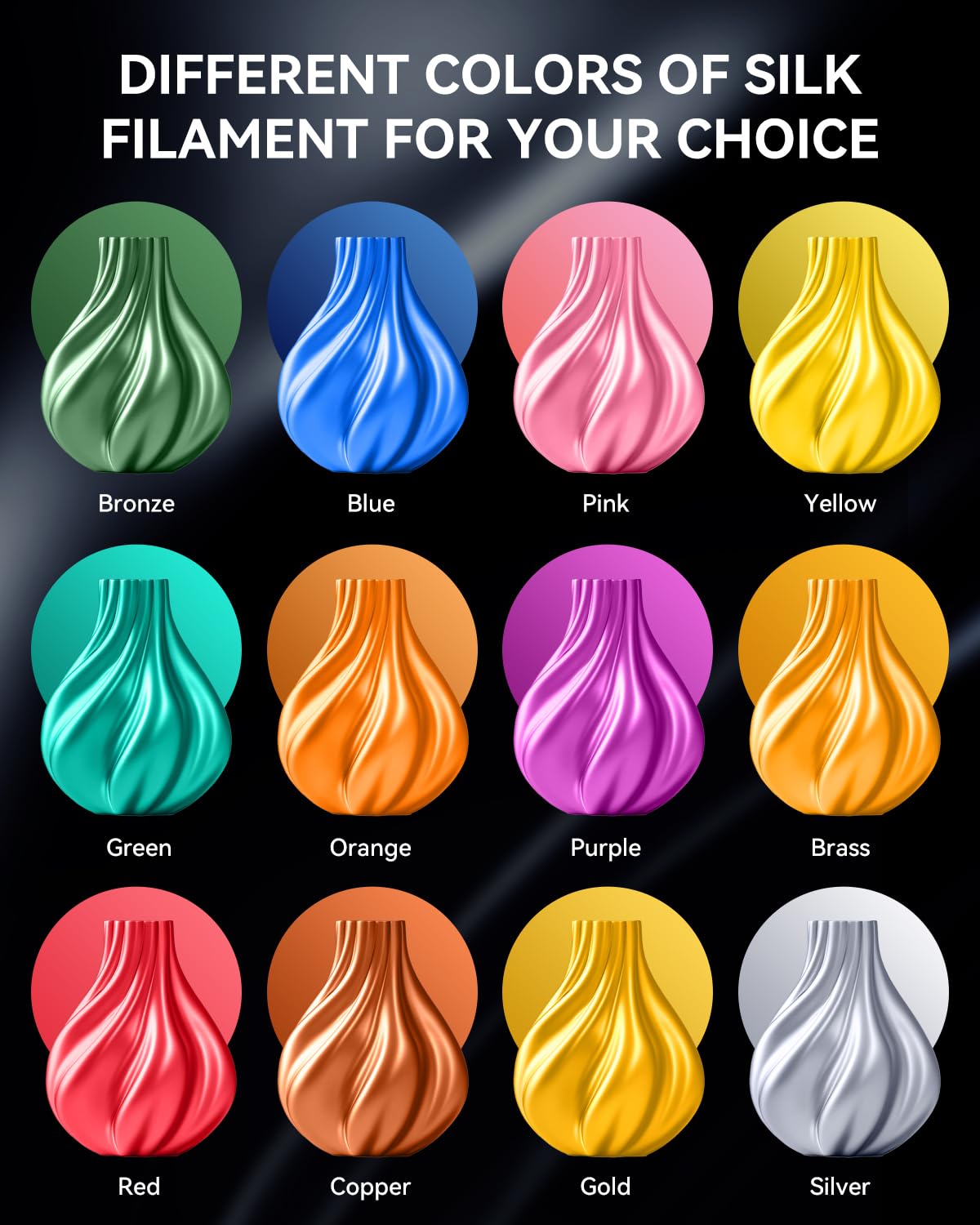 SUNLU SILK 3D Printing Filamen - 3D Printing News のレビューと価格