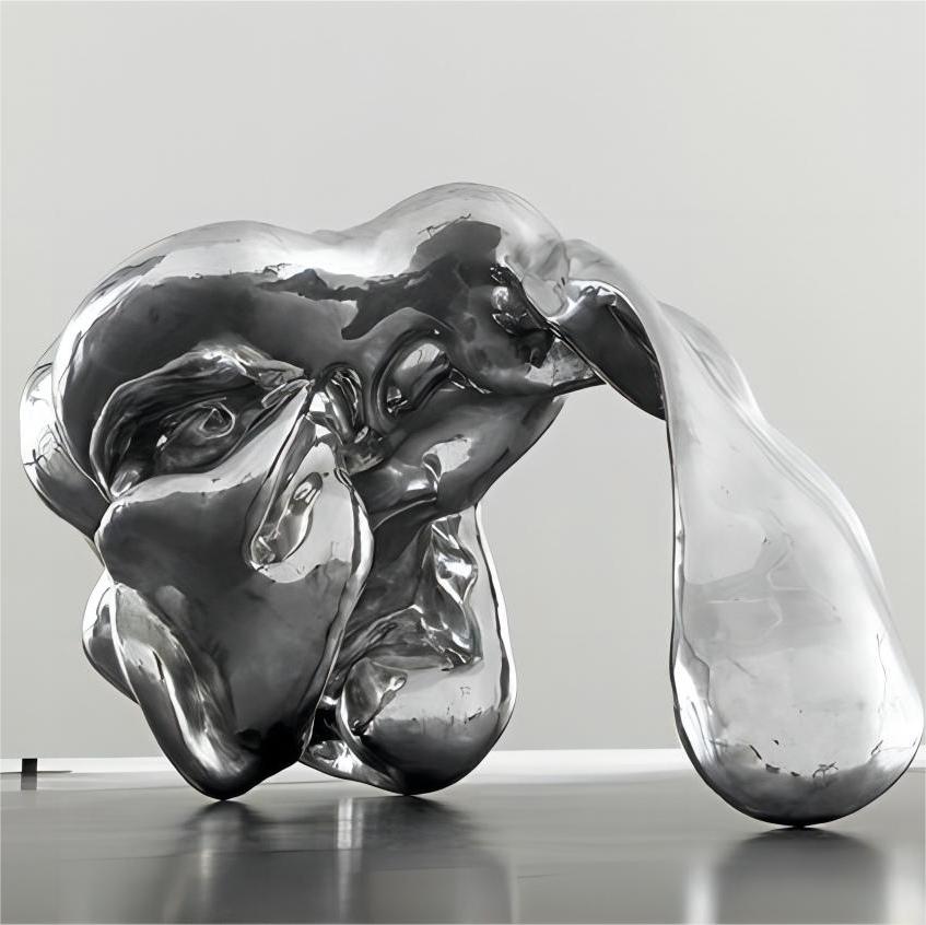 Large Art 3D Design Bronze Fig - 3D Printing Steel のレビューと価格