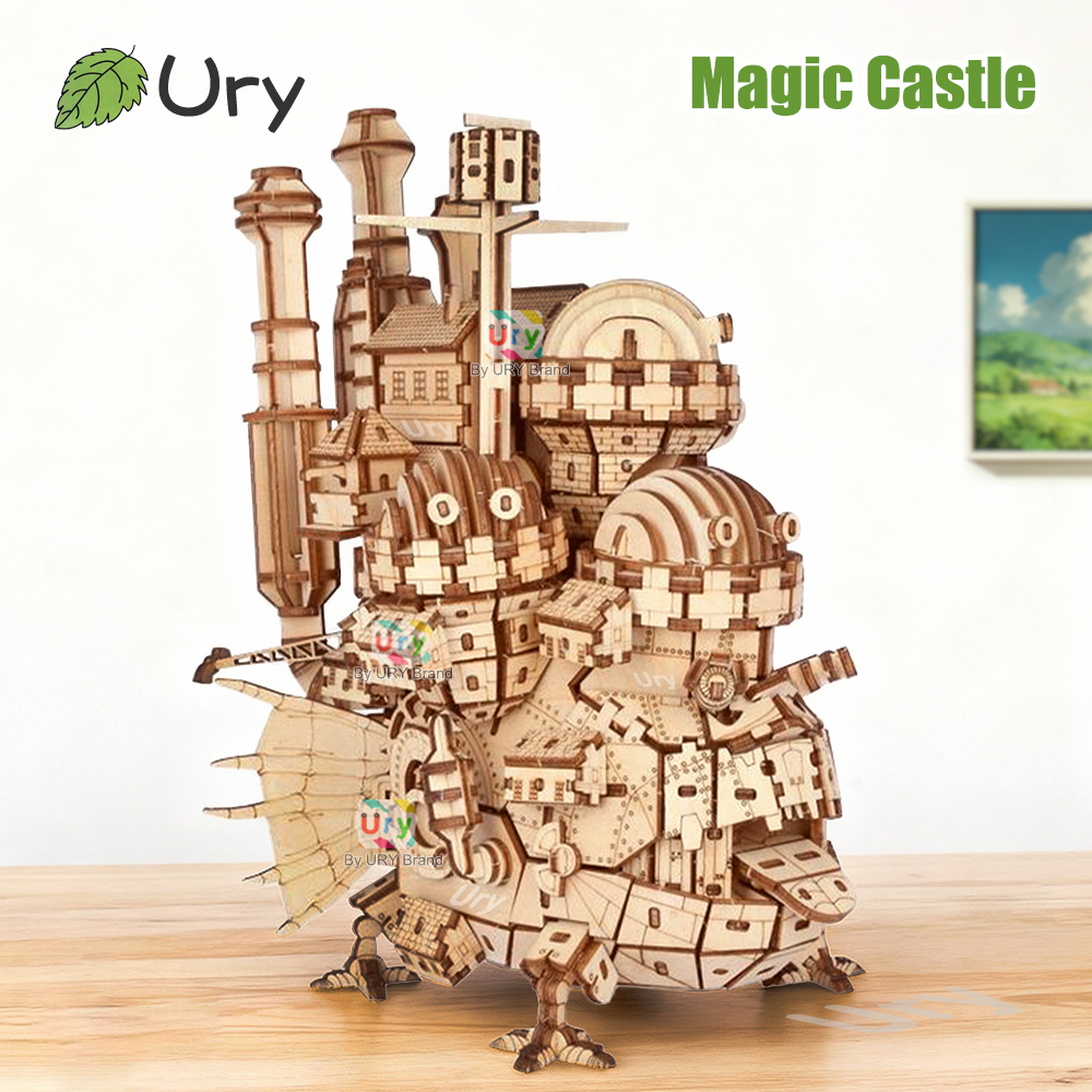 URY 3D Wooden Puzzle Creative  - 3D Printing Steel のレビューと価格