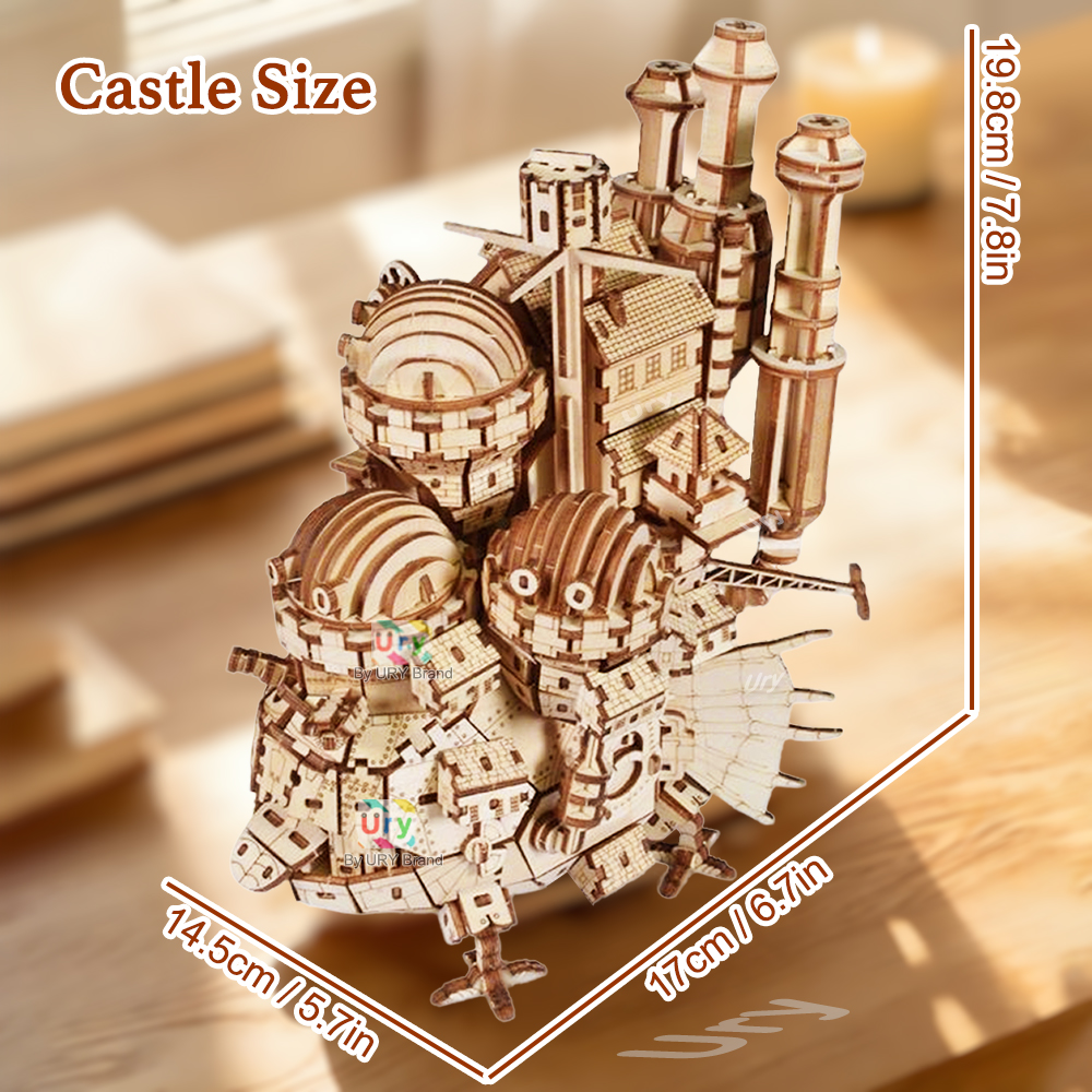 URY 3D Wooden Puzzle Creative  - 3D Printing Steel のレビューと価格