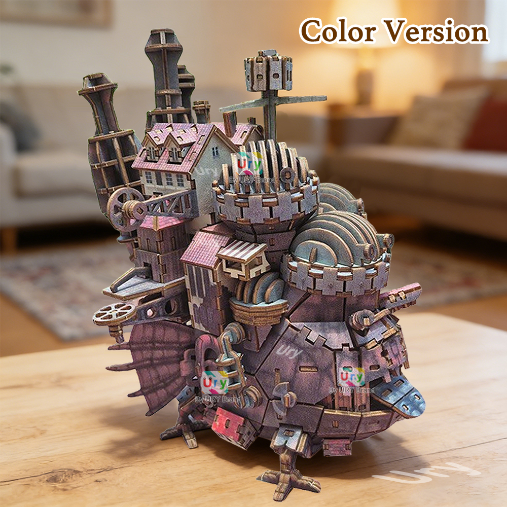 URY 3D Wooden Puzzle Creative  - 3D Printing Steel のレビューと価格