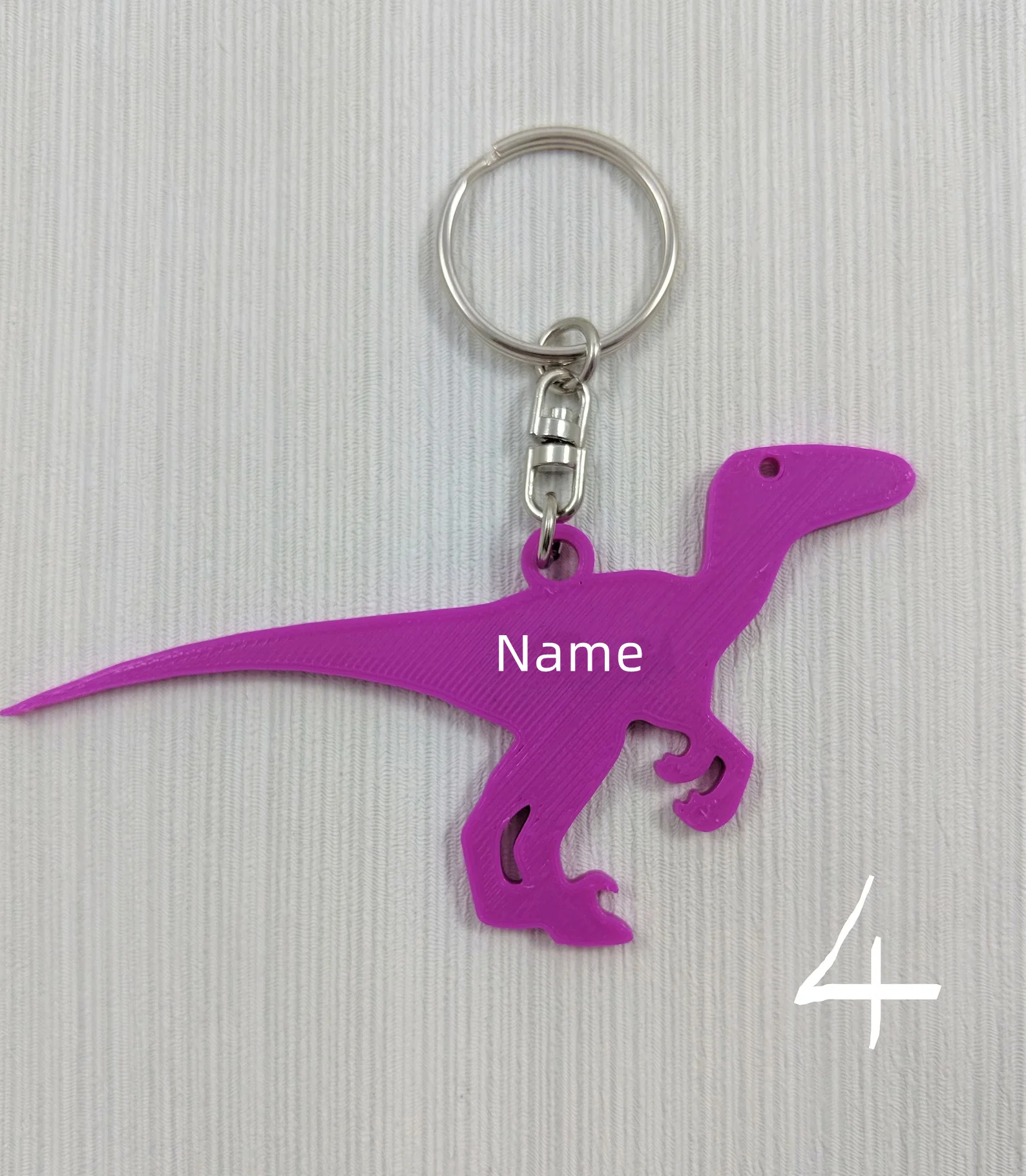 Custom Name Keychains 3D Print - 3D Printing Steel のレビューと価格