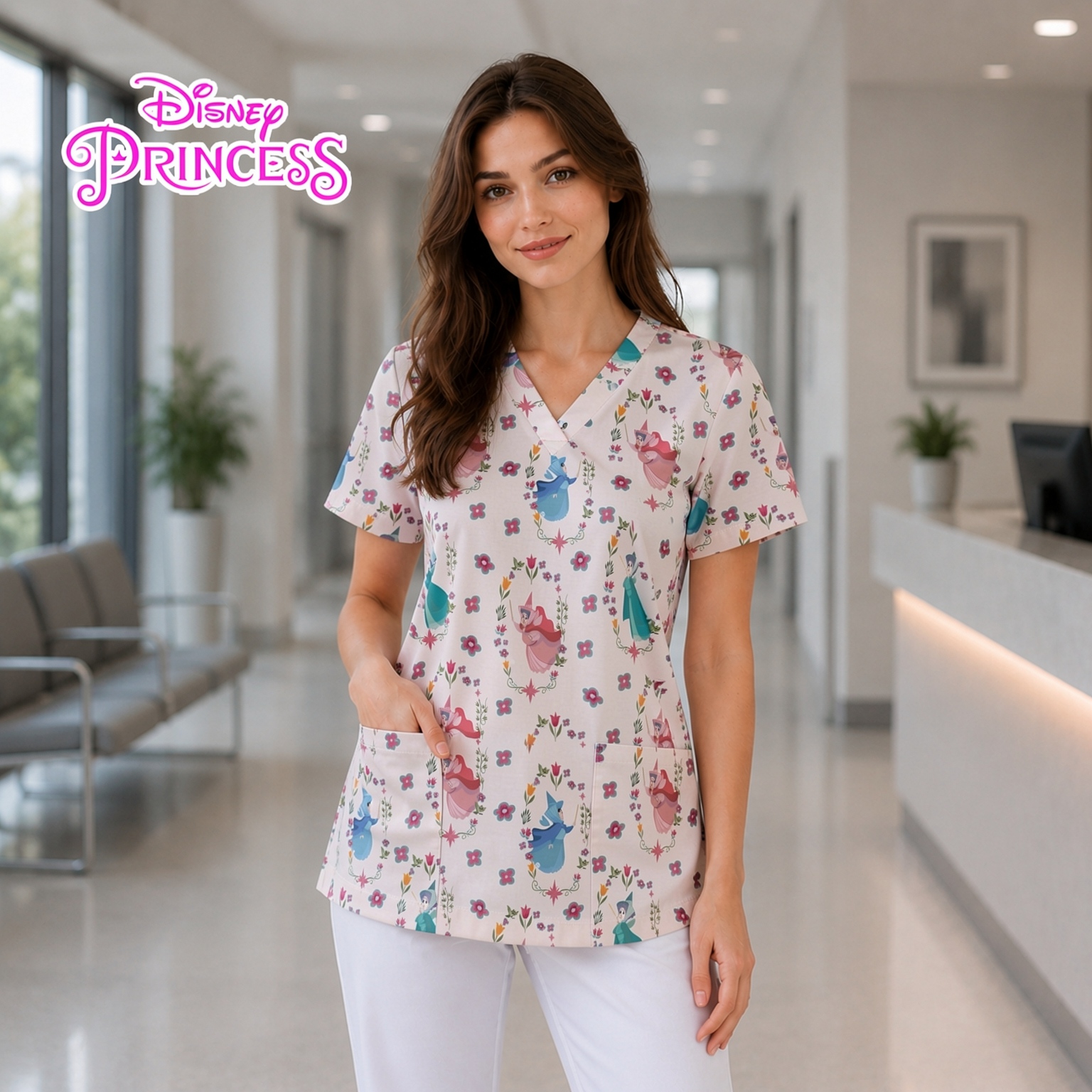 Nurse Uniform Women's T-shirt  - 3D Printing News のレビューと価格