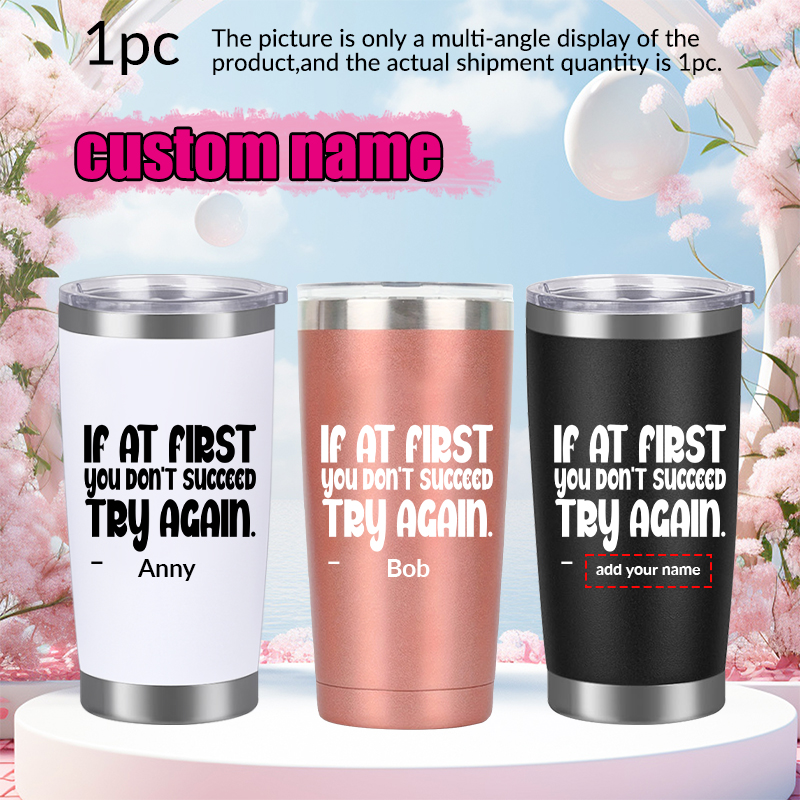 1pc Customized Name 20oz Car C - 3D Printing Steel のレビューと価格
