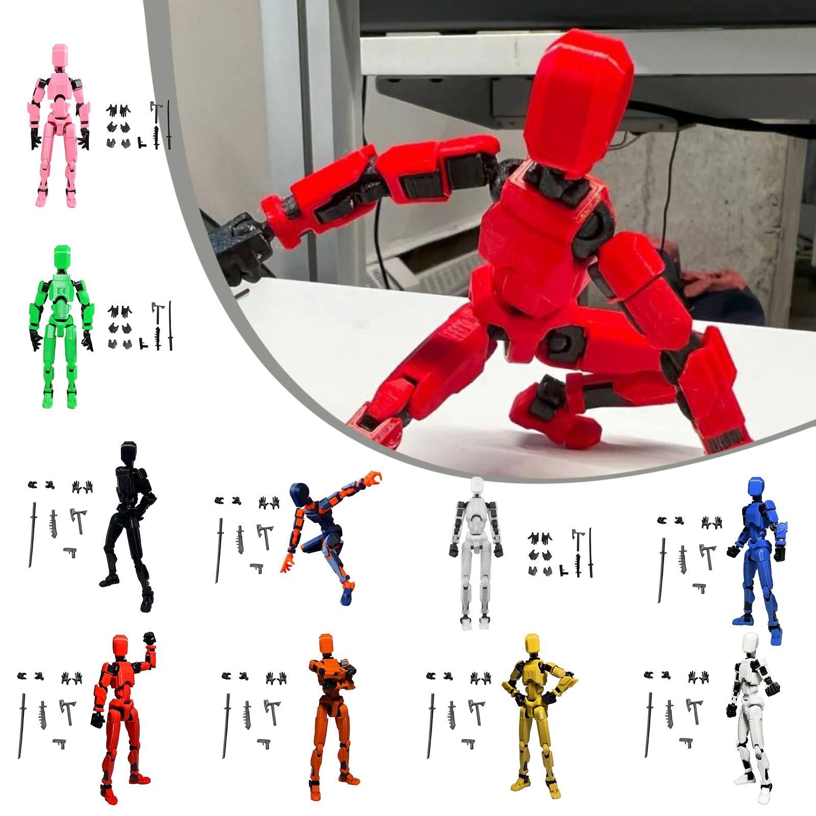 Titan 13 With Wings Figure Toy - 3D Printing Robot のレビューと価格