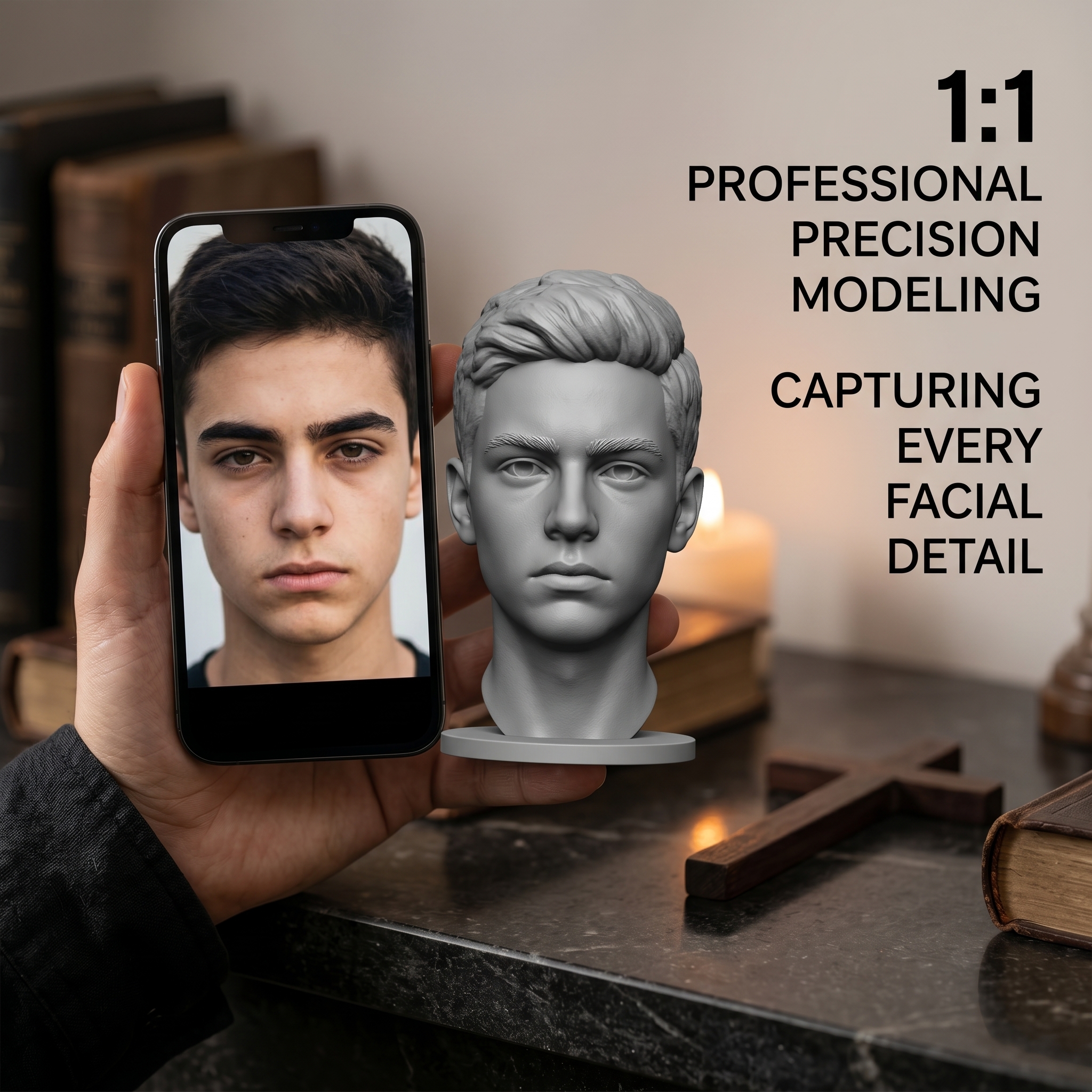 Personalized 3D Printed Bust F - 3D Printing Liquid のレビューと価格