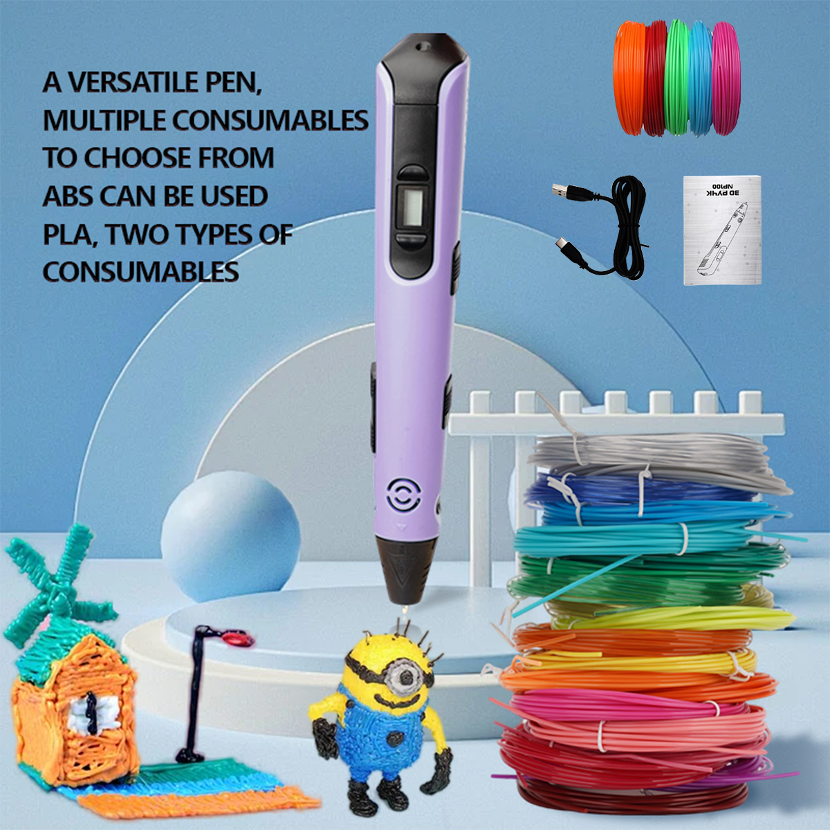 Upgraded 3D Printing Pen 9 Met - 3D Printing News のレビューと価格