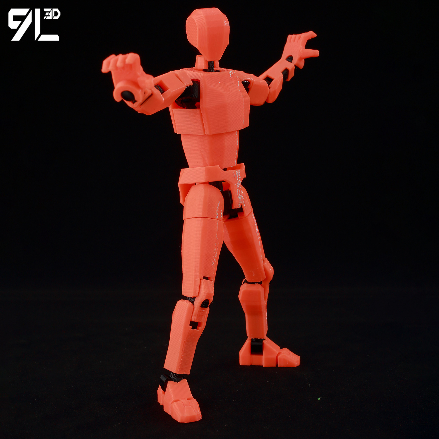 9L 3D Printed Articulated Dumm - 3D Printing Robot のレビューと価格