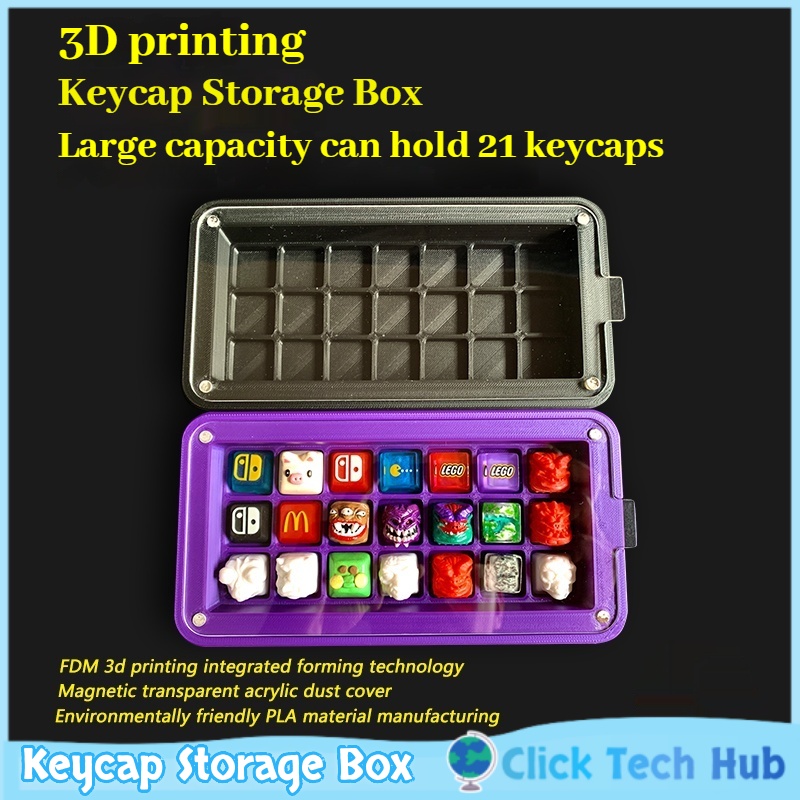 3d Printed Keycap Storage Box  - 3D Printing Case のレビューと価格