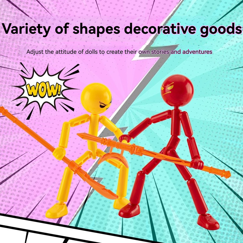 3D Printed Stickman Action Fig - 3D Printing Robot のレビューと価格