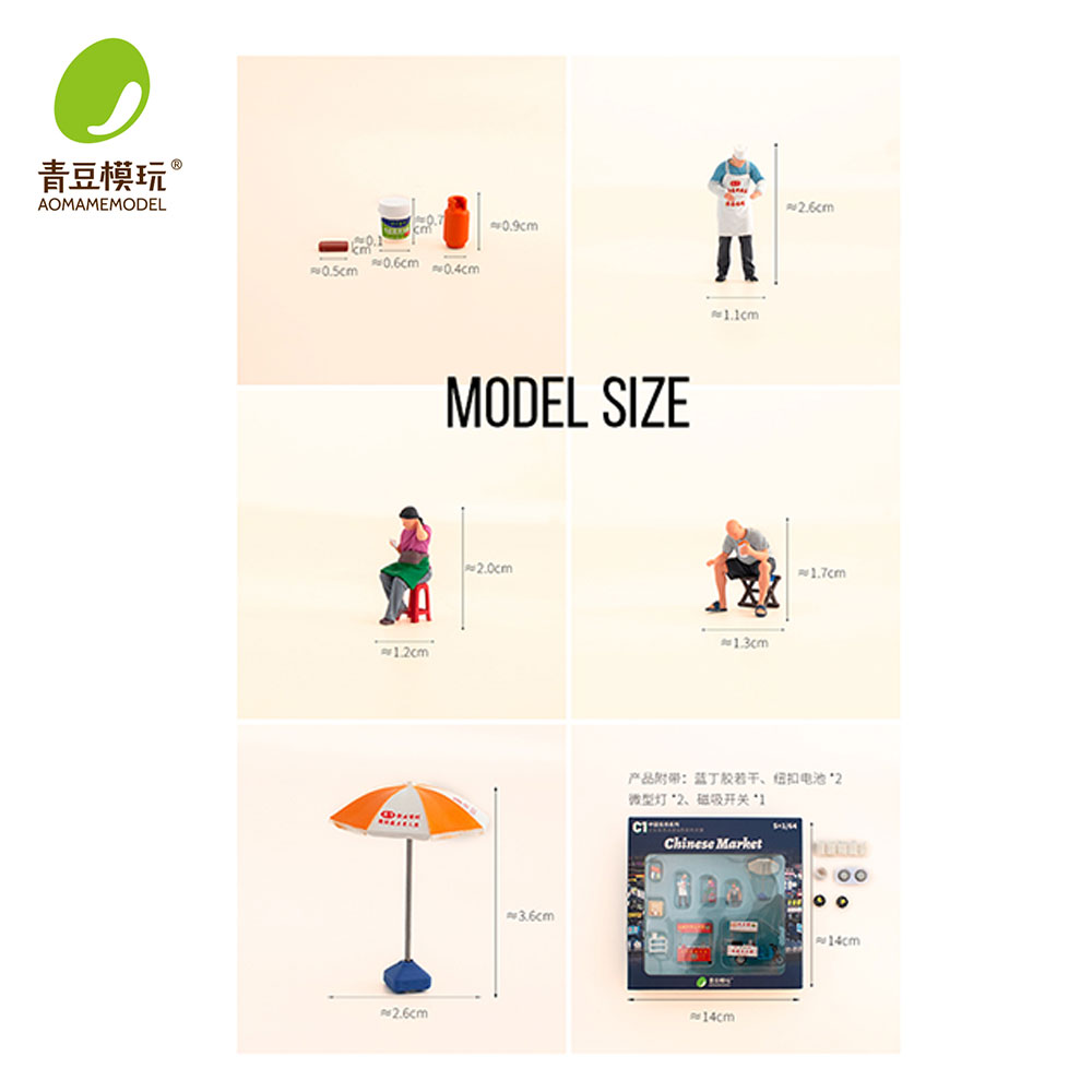 1/64 Night market s Model Kit- - 3D Printing Liquid のレビューと価格