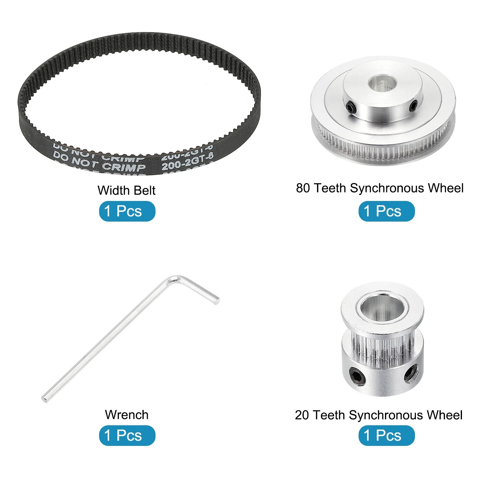 Timing Pulley 20&80 Teeth 8mm& - Timing Belt のレビューと価格