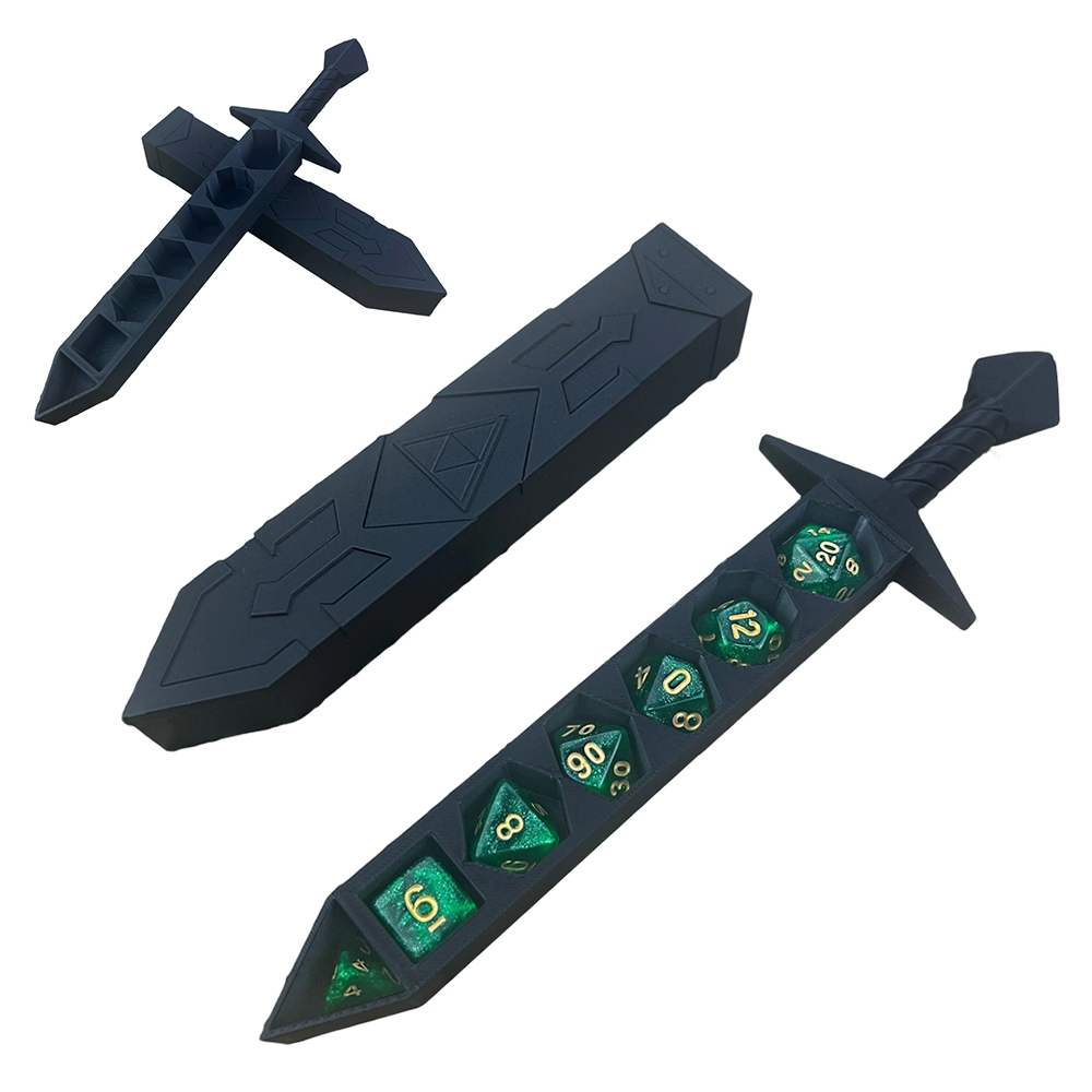 3D Printed Sword Dice Case DnD - 3D Printing Case のレビューと価格