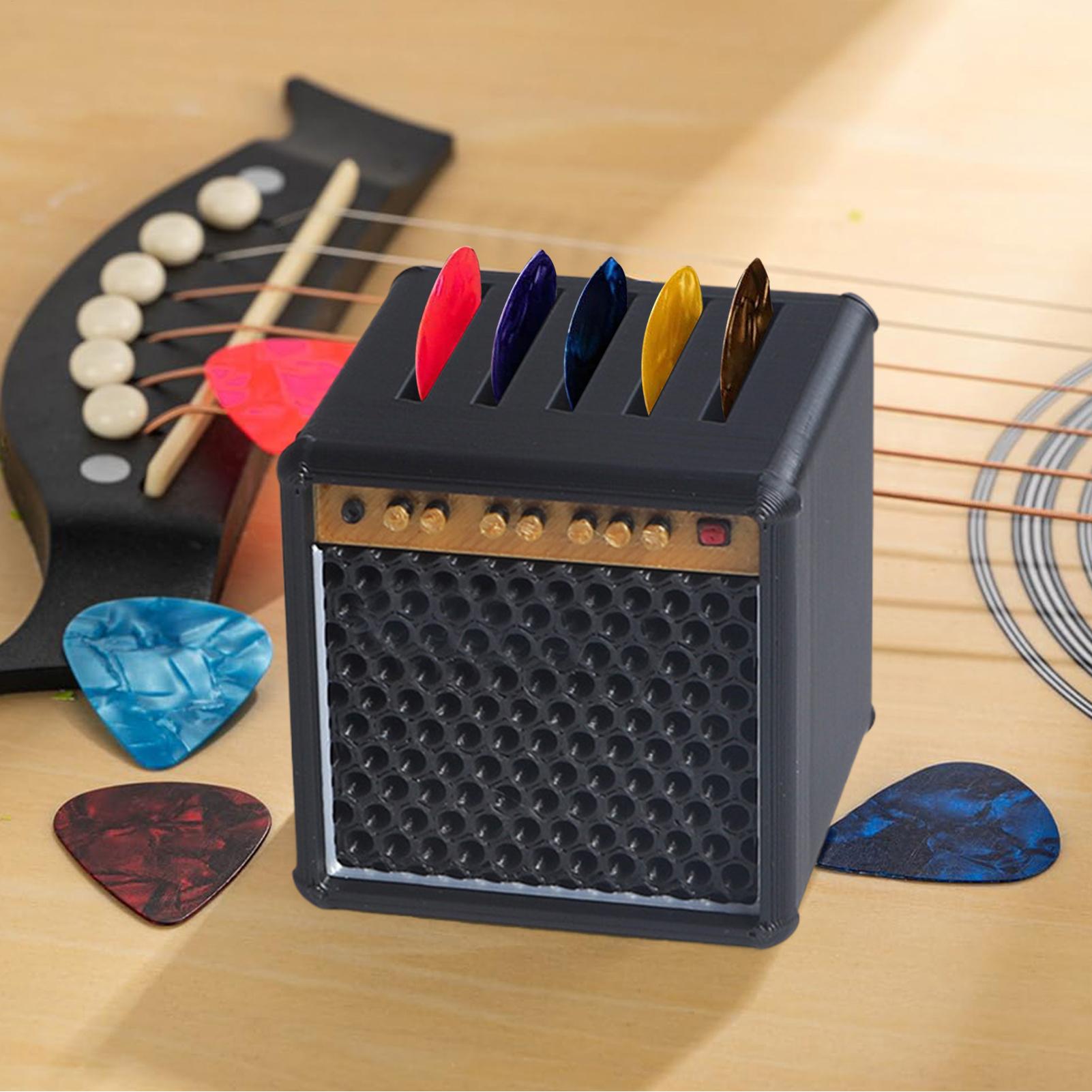 Guitar Pick Holder Amp Speaker - 3D Printing Case のレビューと価格