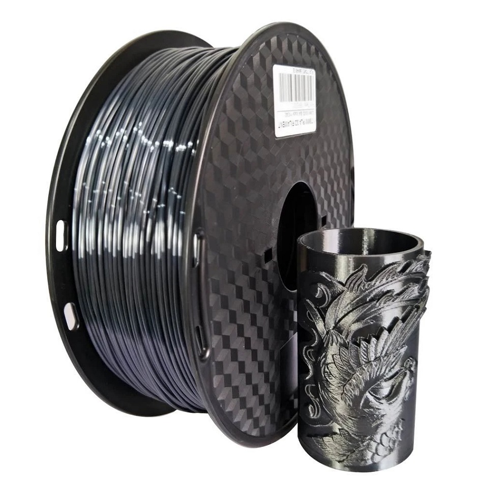Silk PLA 3D Filament 1kg 1.75m - 3D Printing News のレビューと価格