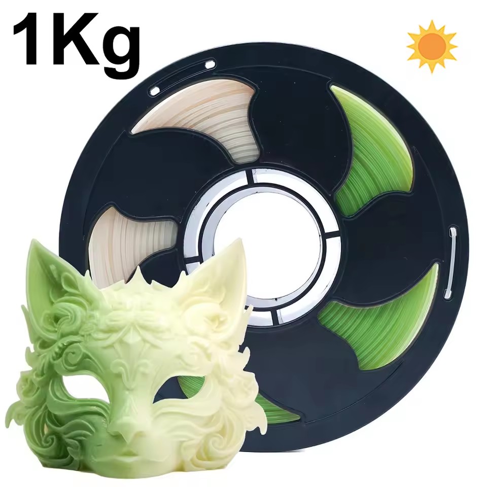 UV Color Changing PLA Filament - 3D Printing News のレビューと価格