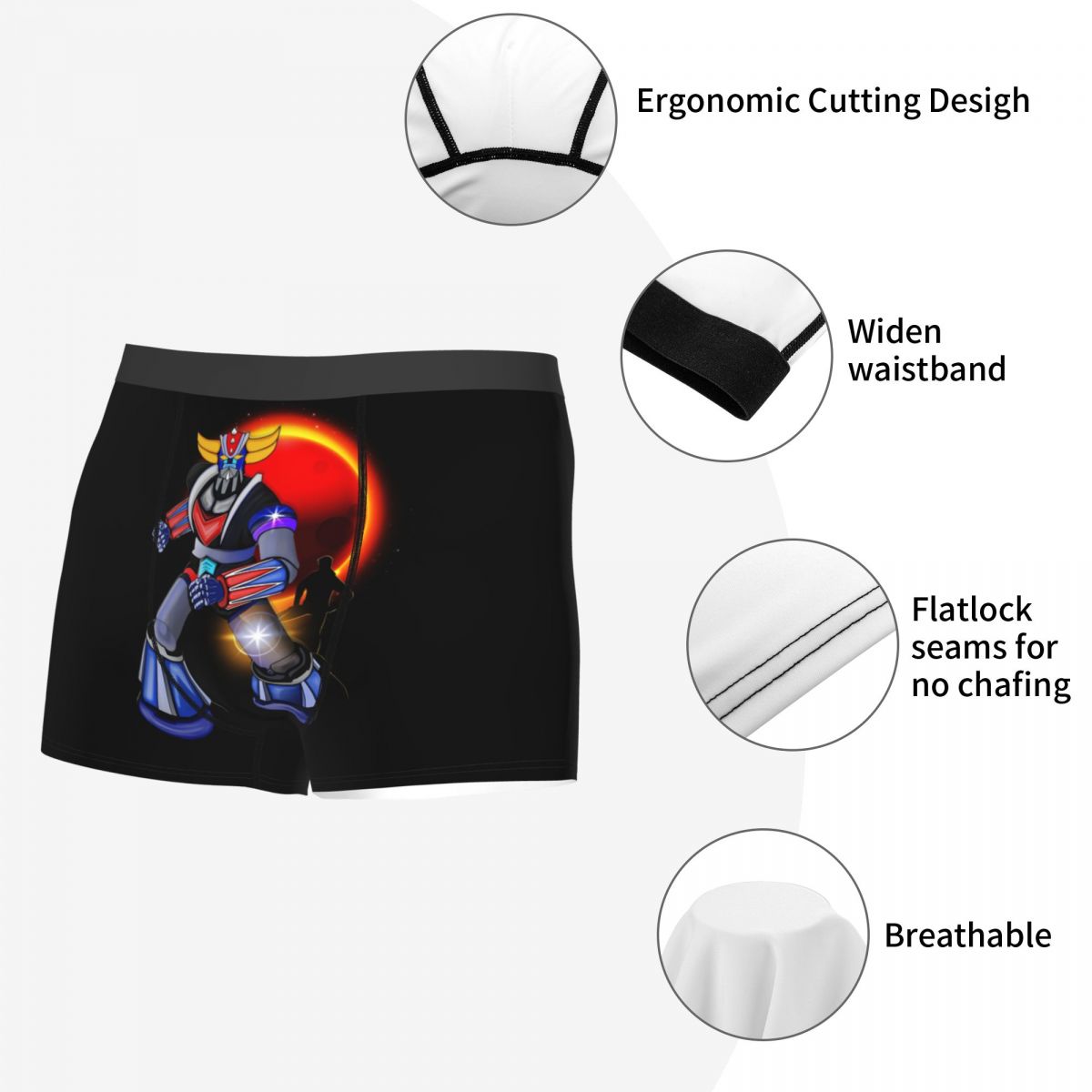 Goldorak Grendizer Boxer Short - 3D Printing Robot のレビューと価格